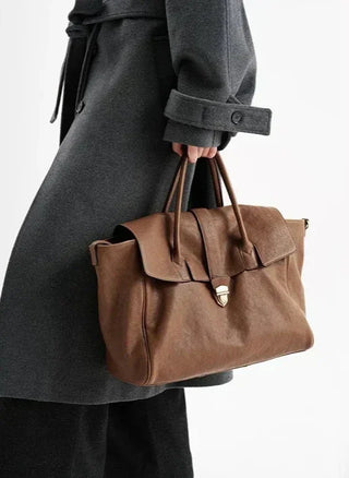 Agathe Loire | Sac cabas en cuir véritable