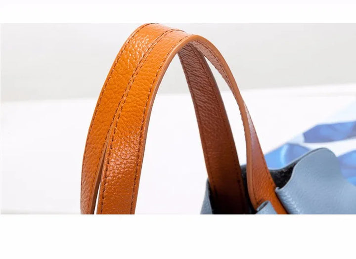 Estelle Lumière | Sac bandoulière en cuir véritable