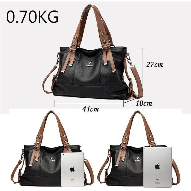 Aurélie Paris | Sac à main en cuir véritable