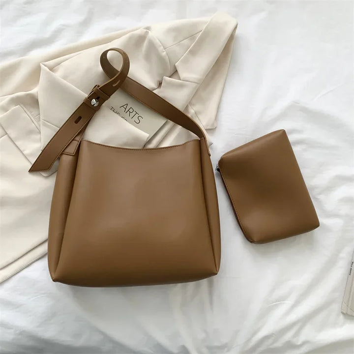 Gabrielle Marais | Pochette en cuir véritable