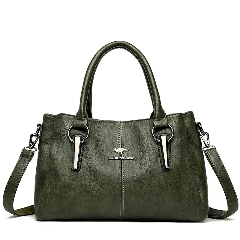Charlotte Lumière | Sac à main en cuir véritable