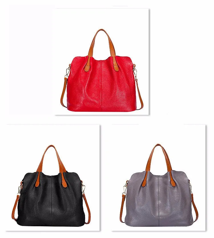 Estelle Lumière | Sac bandoulière en cuir véritable