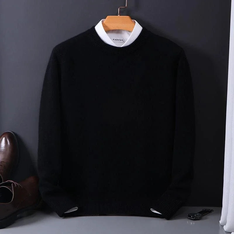 Marcel | Pull col rond en maille douce
