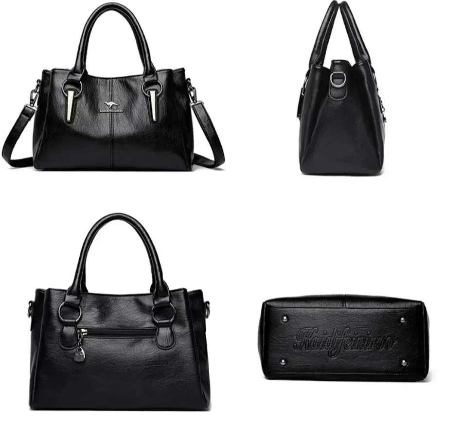 Charlotte Lumière | Sac à main en cuir véritable