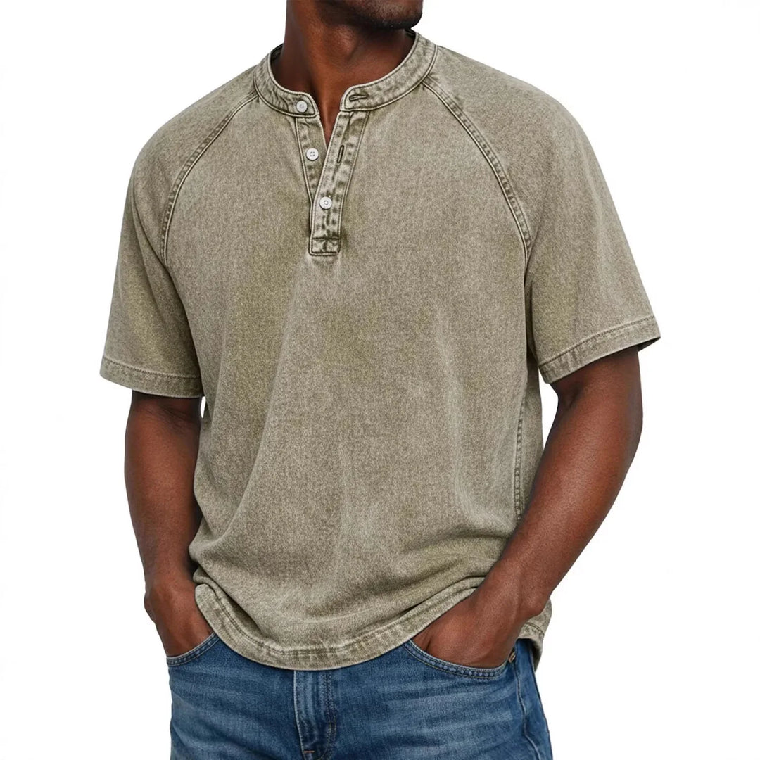 Jean | Chemise à boutons rétro
