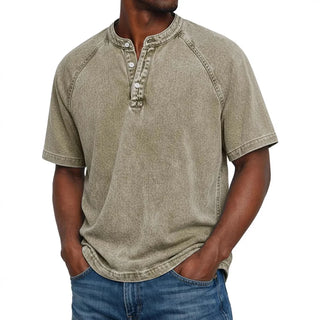 Jean | Chemise à boutons rétro