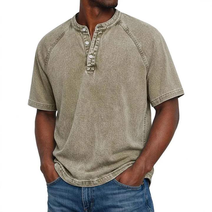 Jean | Chemise à boutons rétro