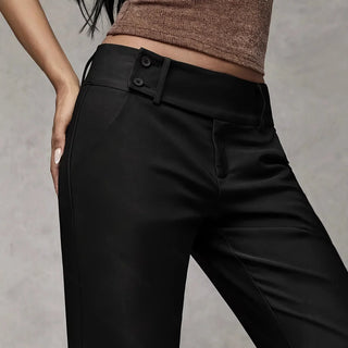 Mélodie | Pantalon fluide taille mi-haute