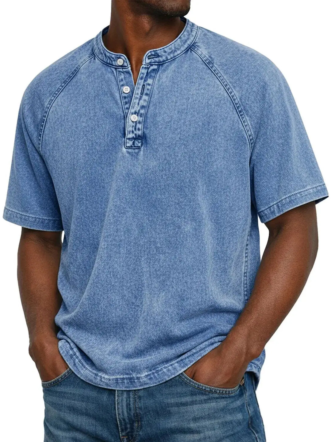 Jean | Chemise à boutons rétro