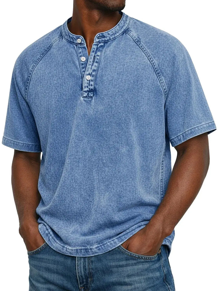 Jean | Chemise à boutons rétro