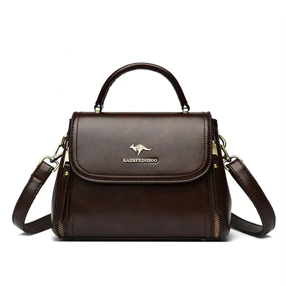 Camille Rivoli | Sac à main en cuir véritable