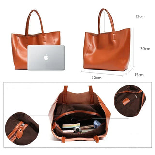 Émilie Lumière | Sac à main en cuir véritable