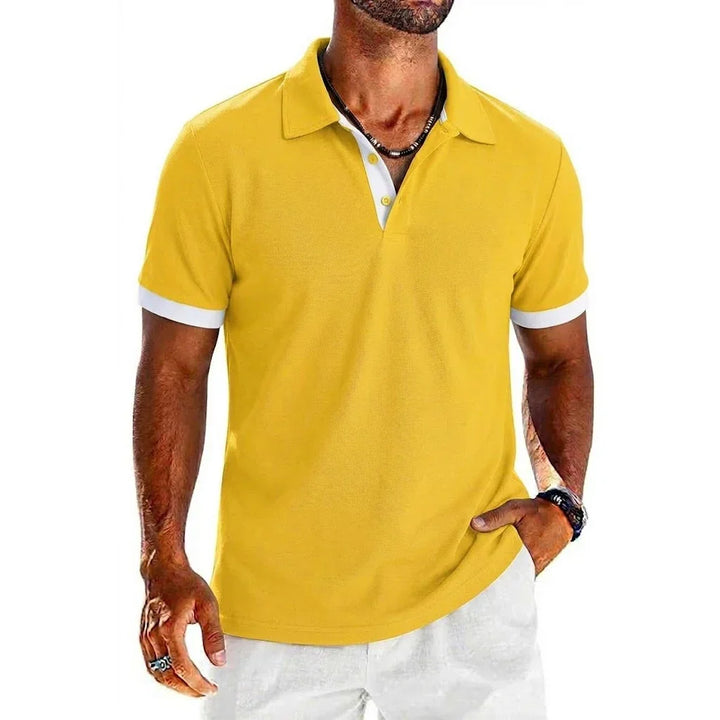 Raphaël | Polo contrasté