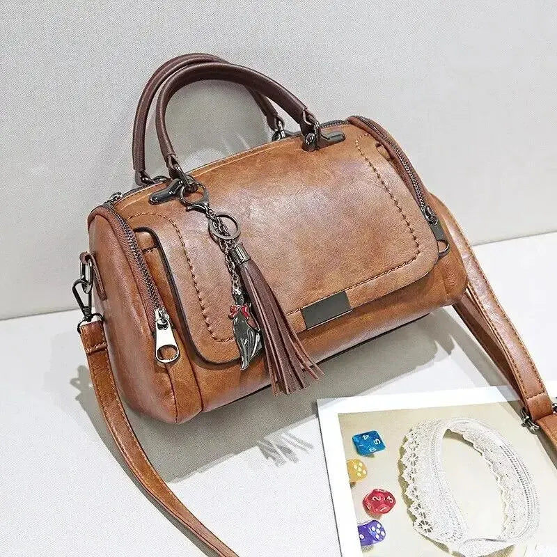 Gabrielle Lumière | Sac à main en cuir véritable