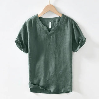 Honoré | Chemise en lin à manches courtes à coupe détendue