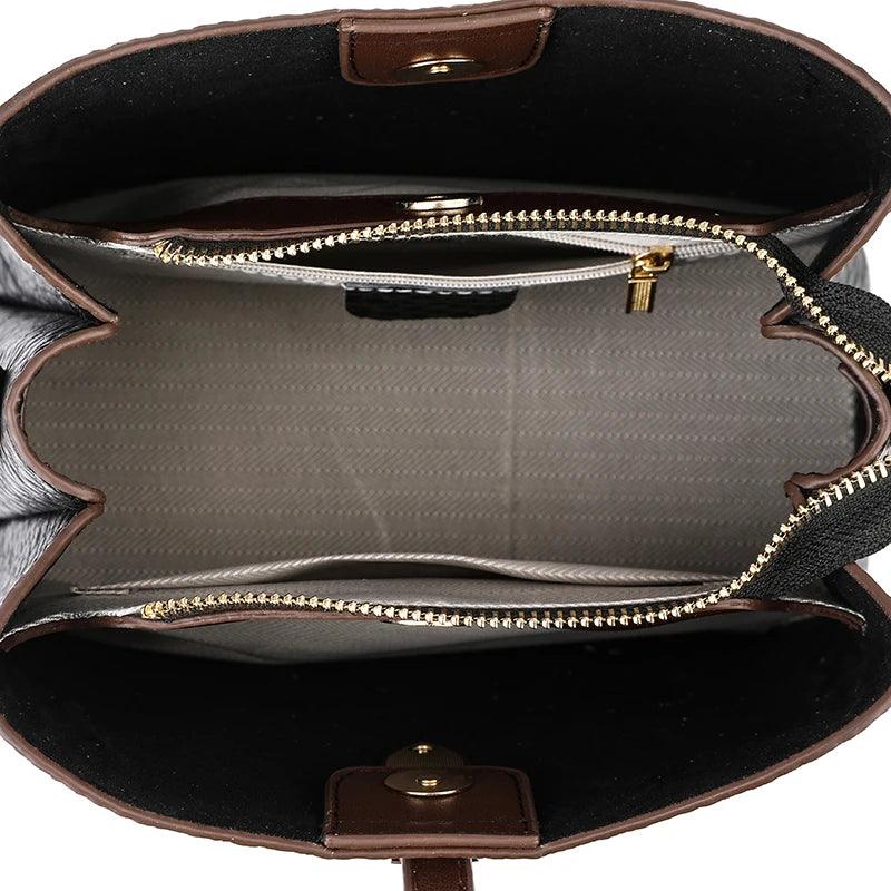 Émilie Rivoli | Sac à main en cuir véritable
