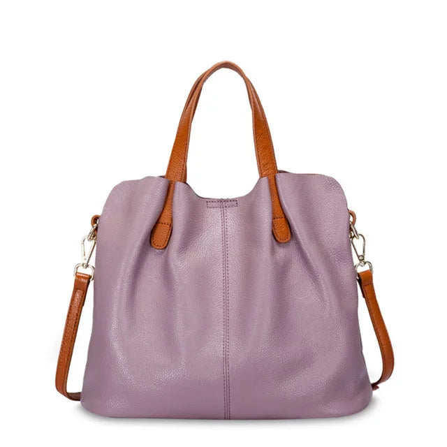Estelle Lumière | Sac bandoulière en cuir véritable