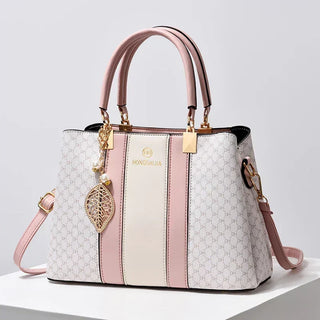 Fleur Lumière | Sac à main en cuir véritable