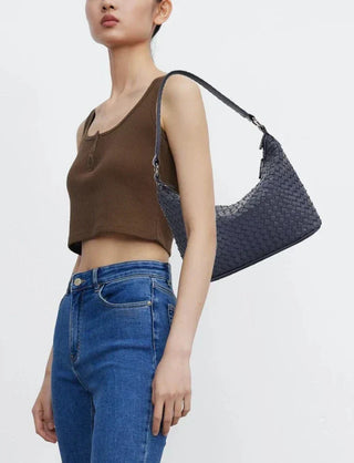 Céleste Loire | Sac baguette tressé