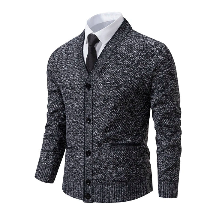 Laurent | Pull col V en maille