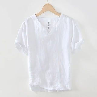 Honoré | Chemise en lin à manches courtes à coupe détendue