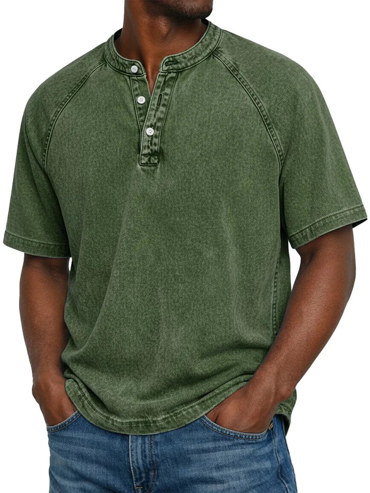 Jean | Chemise à boutons rétro