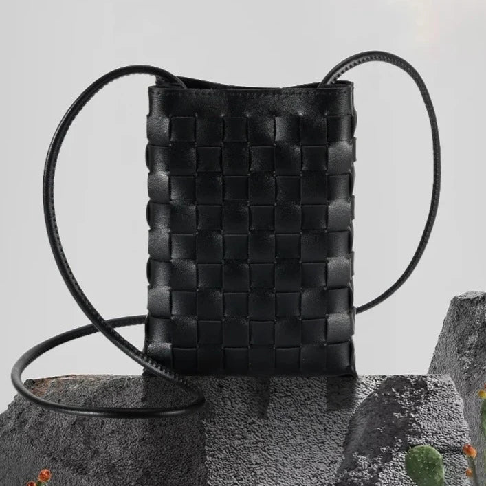 Émilie Loire | Sac pour téléphone tressé