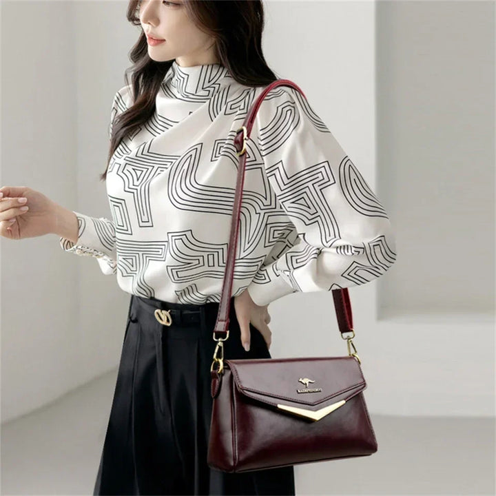 Claire Marais | Sac à main en cuir véritable