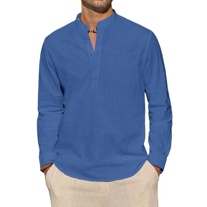 Jean-Marc | Chemise henley en coton