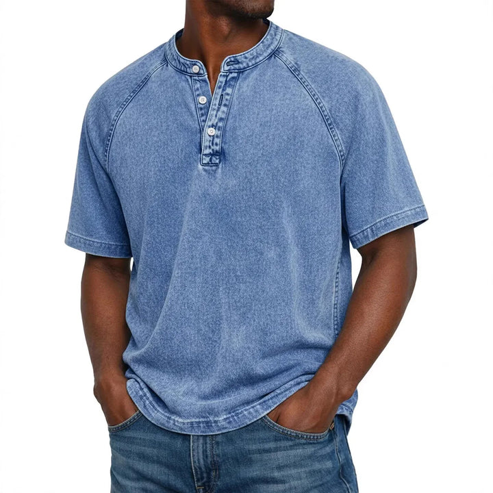Jean | Chemise à boutons rétro
