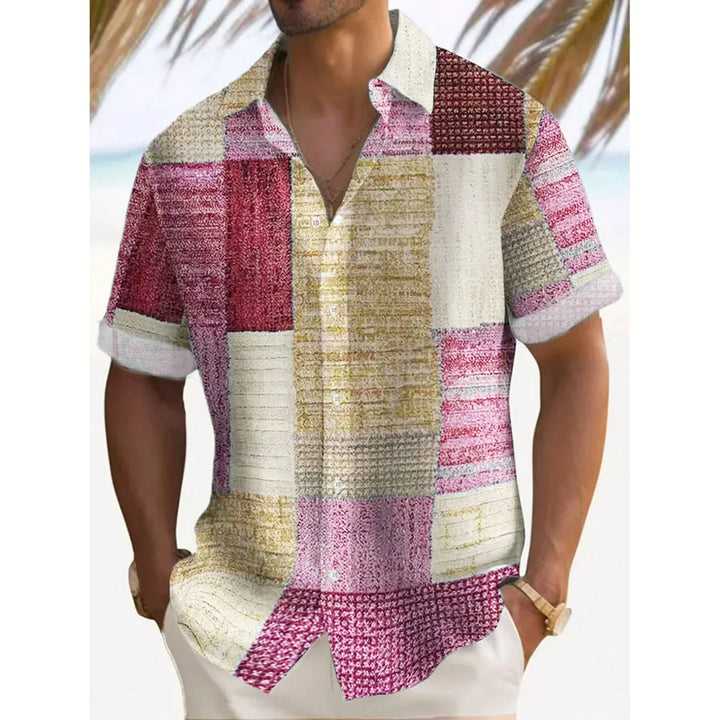 Rémi | Chemise patchwork d’été