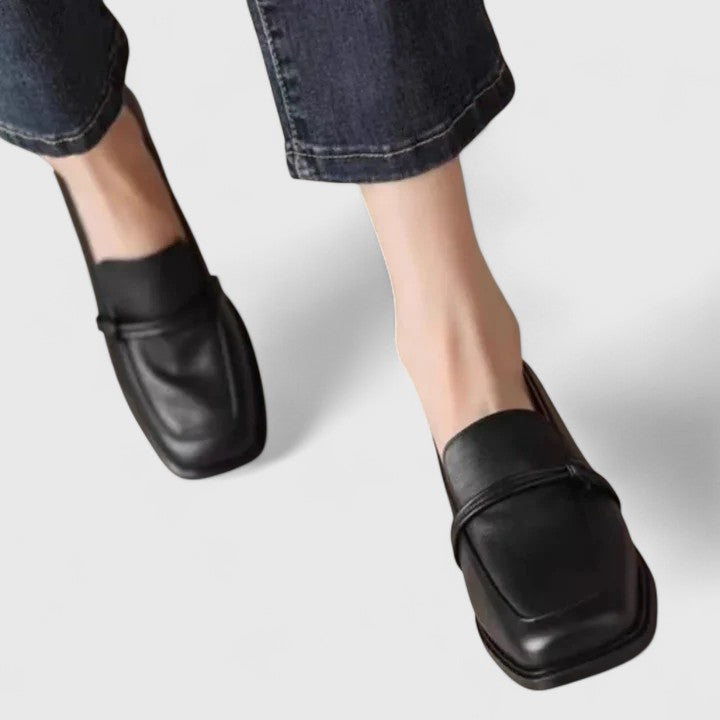 Michèle | Mocassins à bout carré