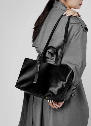 Estelle Loire | Sac cabas en cuir véritable