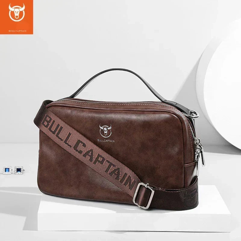Agathe Élysée | Sac bandoulière en cuir véritable