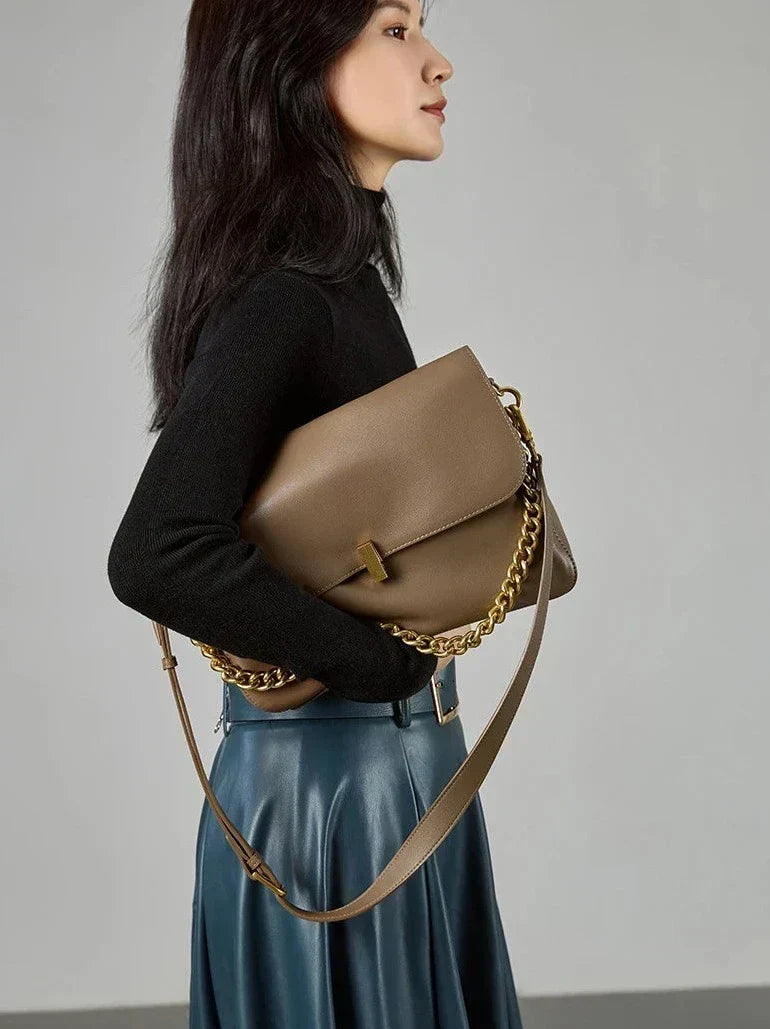 Anaïs Vendôme | Sac bandoulière en cuir véritable