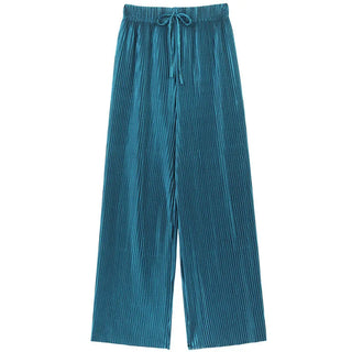Bérénice | Pantalon plissé à jambes larges