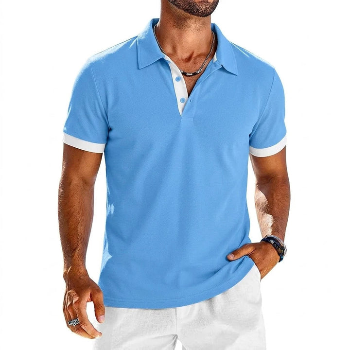 Raphaël | Polo contrasté
