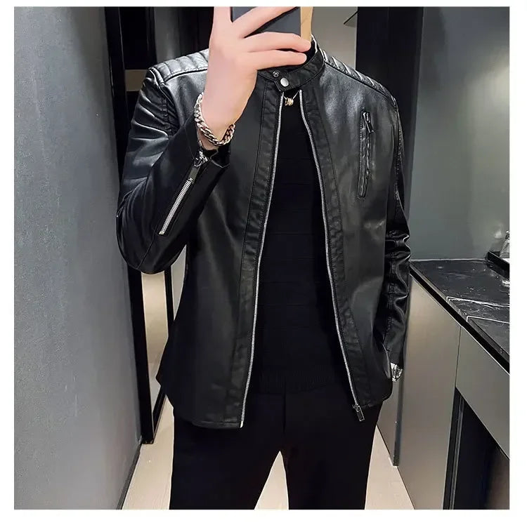 Xavier | Veste en cuir raffinée