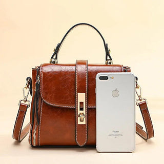 Céleste Rivoli | Sac à main en cuir véritable
