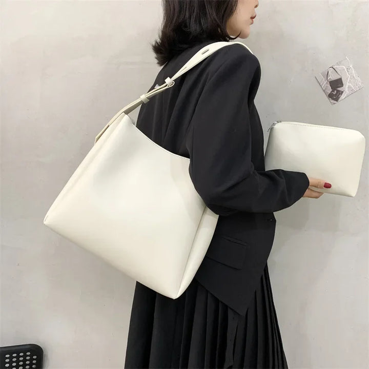Gabrielle Marais | Pochette en cuir véritable