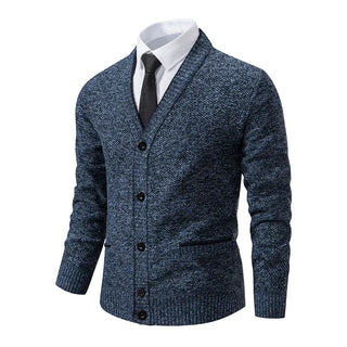 Laurent | Pull col V en maille