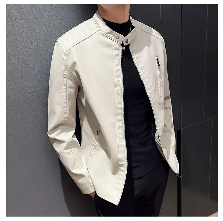 Xavier | Veste en cuir raffinée