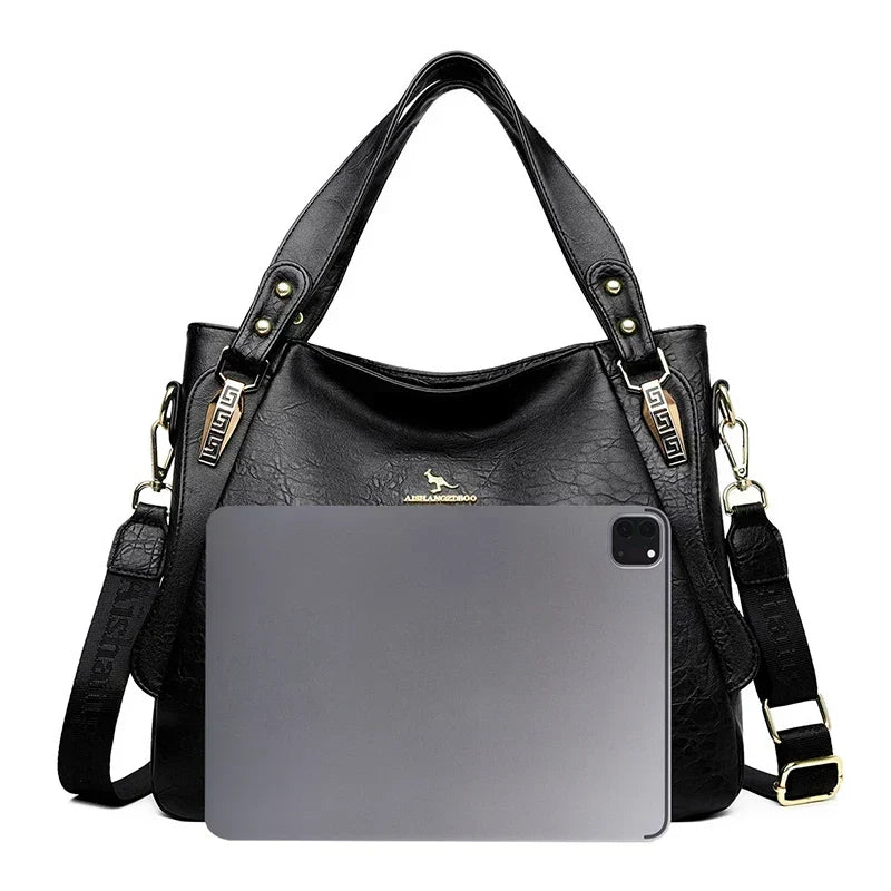 Eugénie Lumière | Sac porté épaule en cuir véritable
