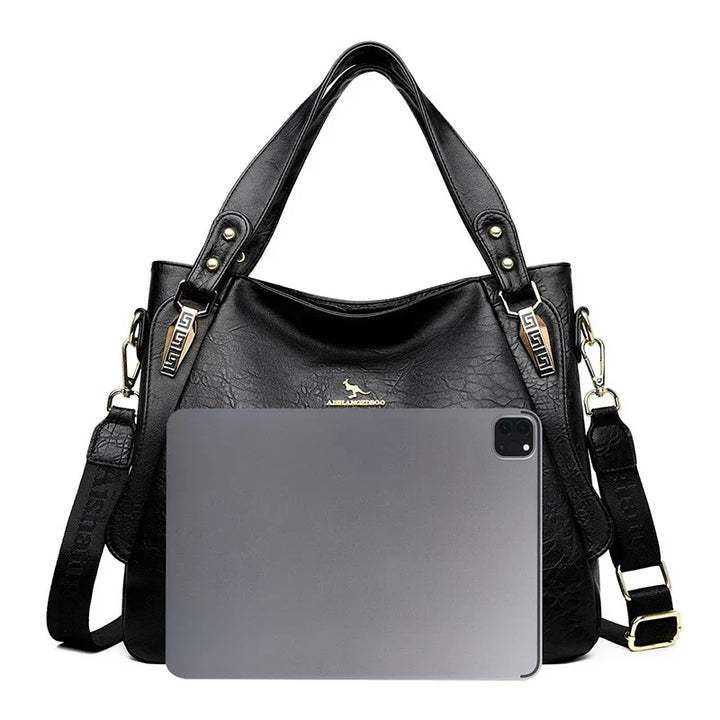 Eugénie Lumière | Sac porté épaule en cuir véritable