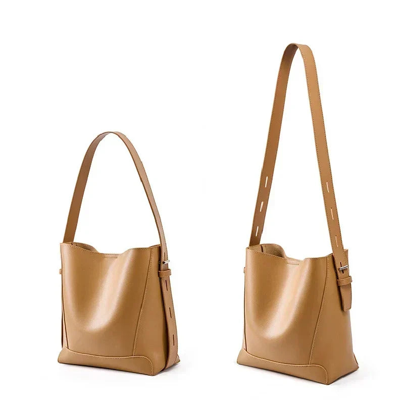 Élodie Lumière | Sac porté épaule en cuir véritable