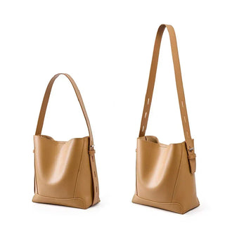 Élodie Lumière | Sac porté épaule en cuir véritable
