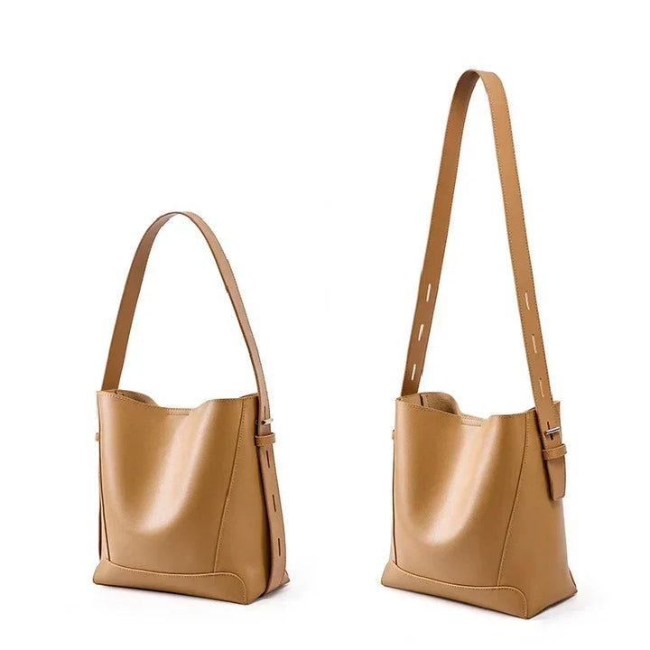 Élodie Lumière | Sac porté épaule en cuir véritable