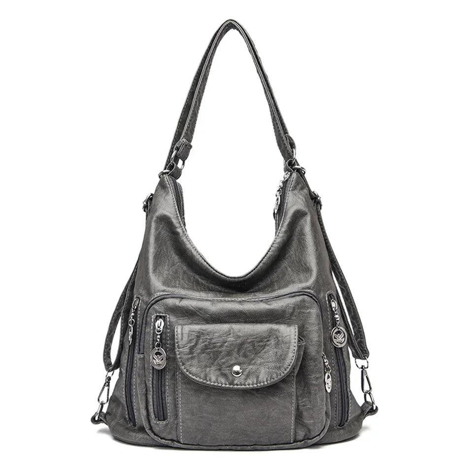 Céleste Paris | Sac à dos en cuir véritable