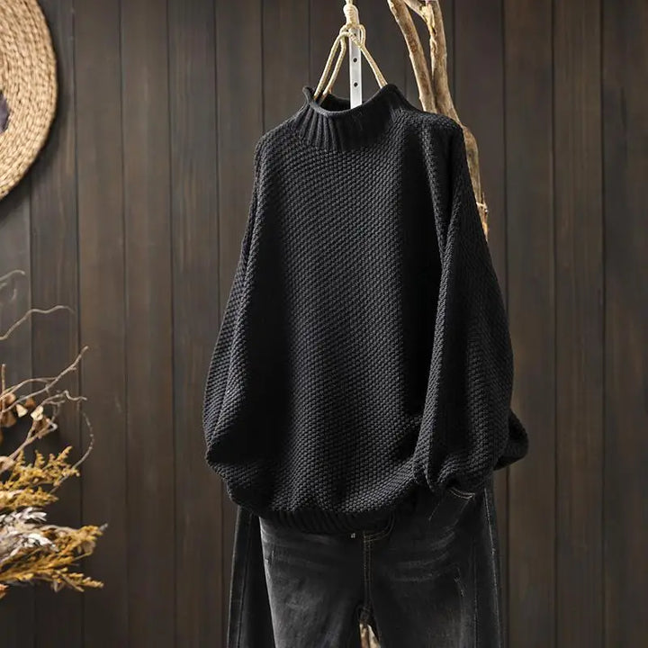 Muriel | Pull ample en maille texturée