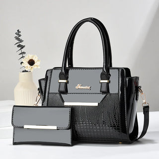 Agathe Paris | Ensemble sac et portefeuille en cuir